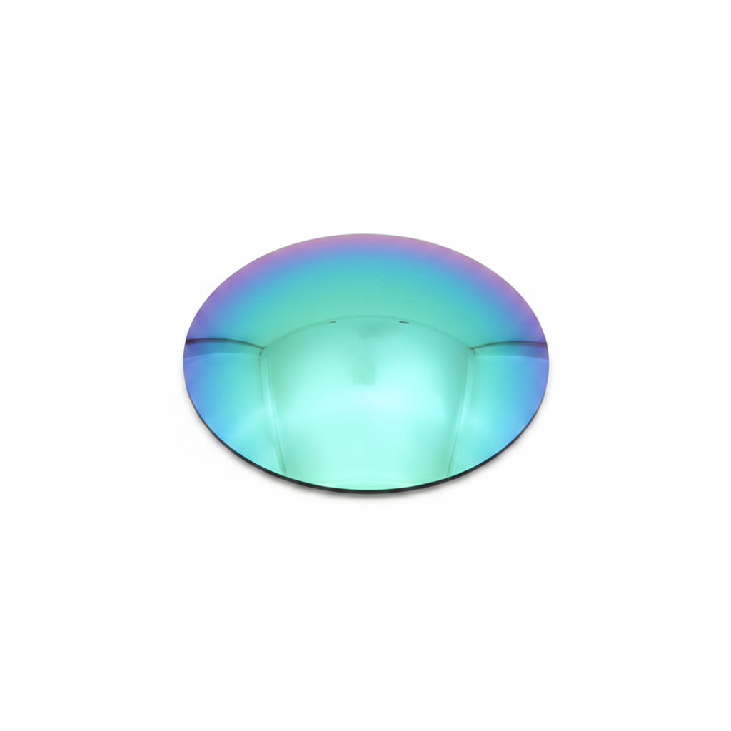 Polycarbonate Polarized Mirror Lens - Green-Blue