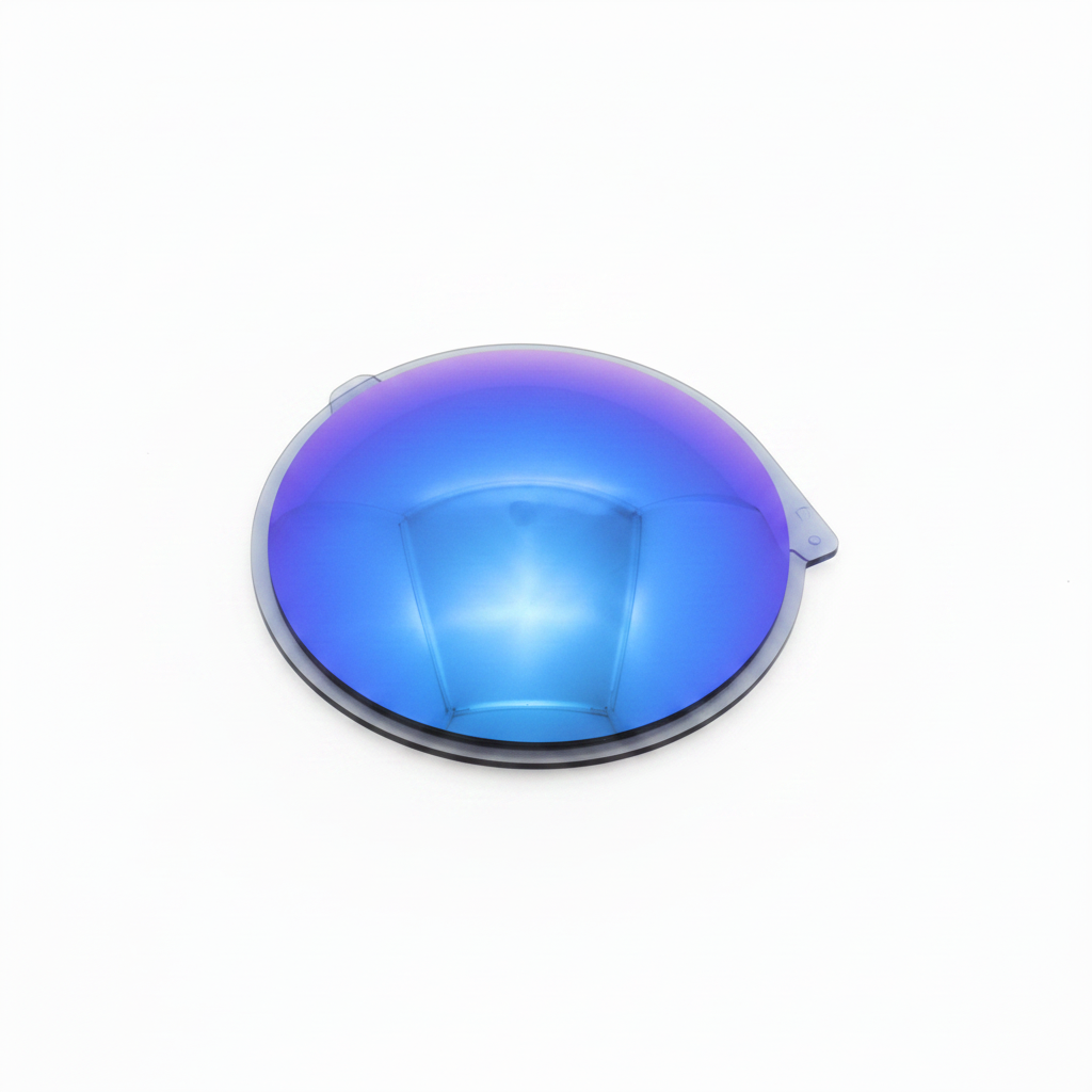 Polycarbonate Polarized Mirror Lens - Blue