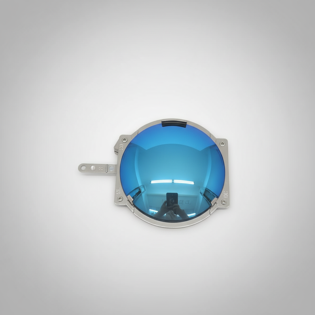 Polycarbonate Polarized Mirror Lens - Ice Blue