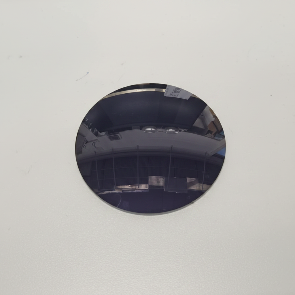1.56 Photochromic Hard Coated HC lens - Gray on white background