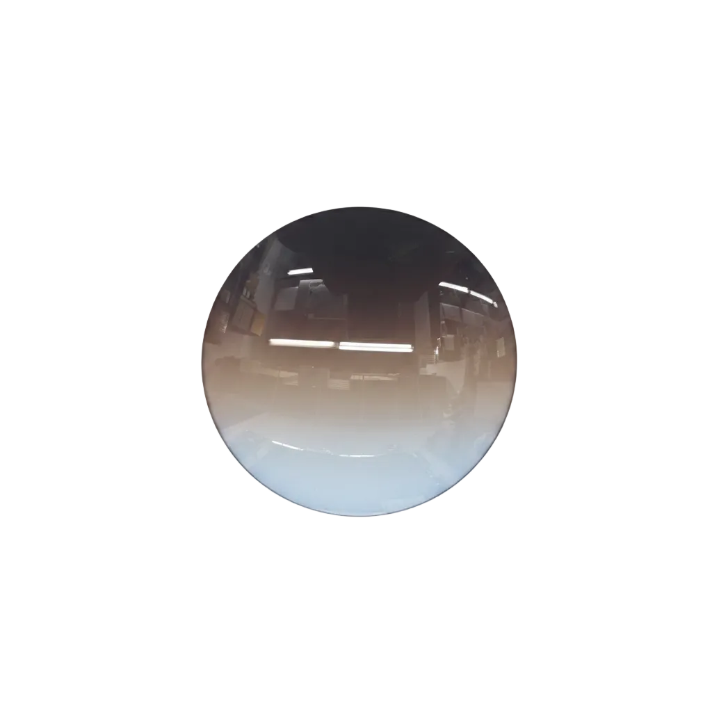 Light Blue + Brown + Gray Gradient Lens